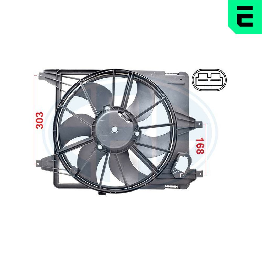 ERA 352086 Fan, engine cooling