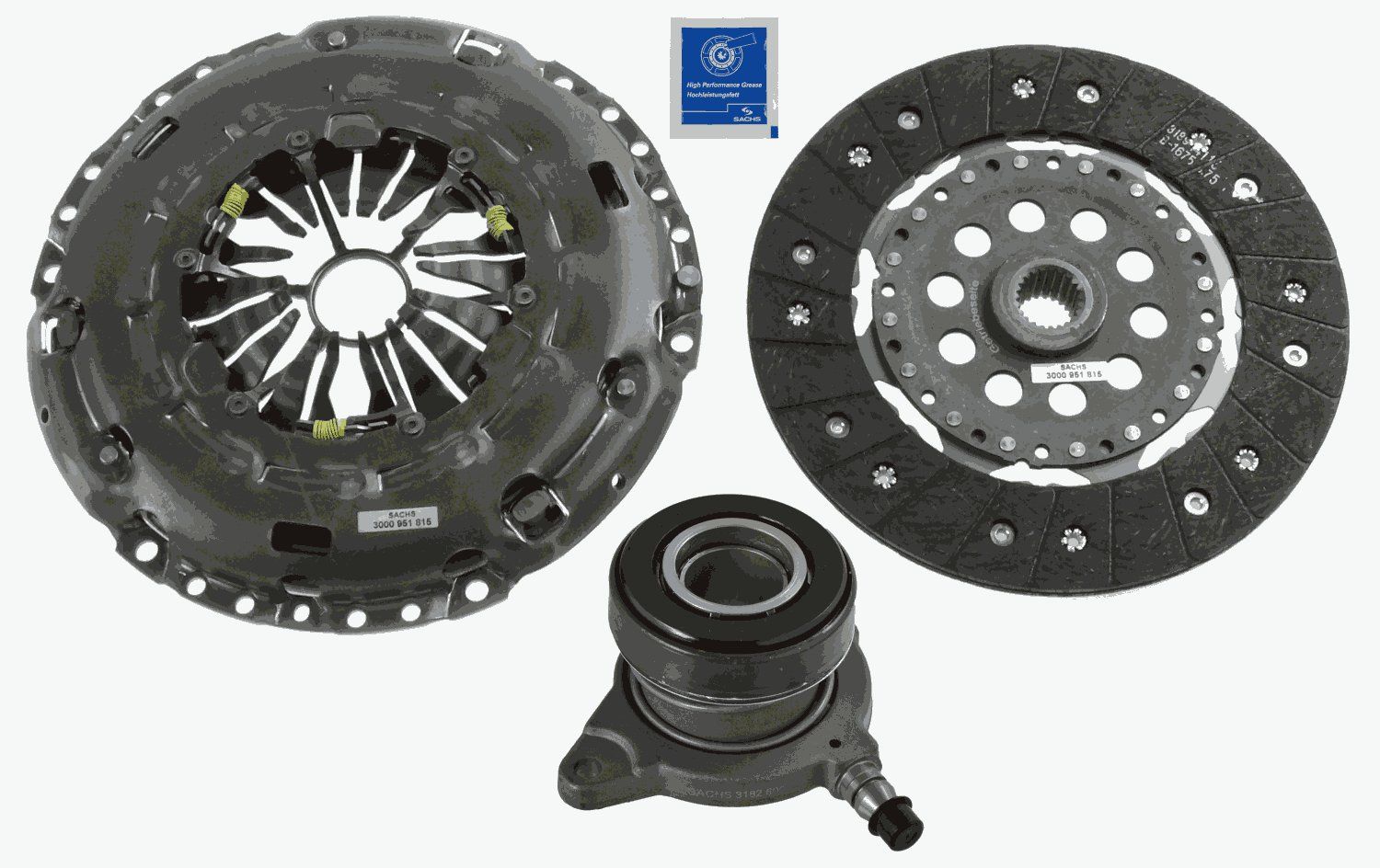 SACHS 3000 990 184 Clutch kit