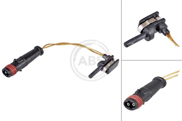 įspėjimo kontaktas, stabdžių trinkelių susidėvėjimas