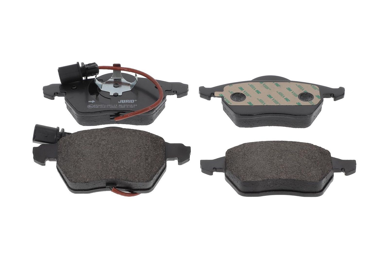JURID 573037J Brake pad set, disc brake