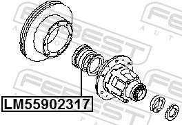 Bearing, drive shaft-1