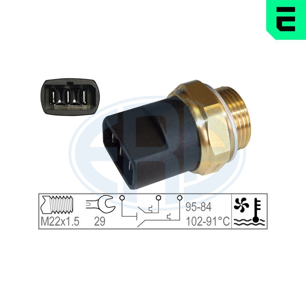 ERA 330268 Temperature switch, radiator fan
