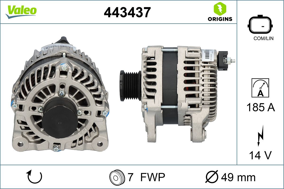 VALEO 443437 Alternator