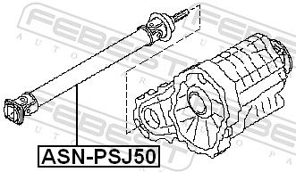 Propshaft, axle drive-1