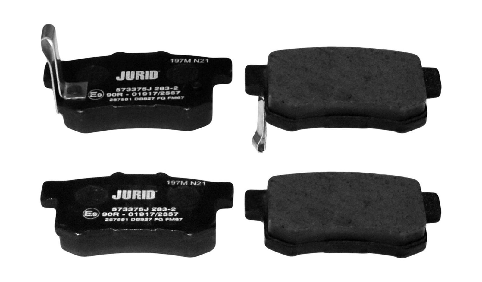 JURID 573375J Brake pad set, disc brake