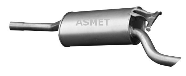 ASMET 01.009 Rear muffler