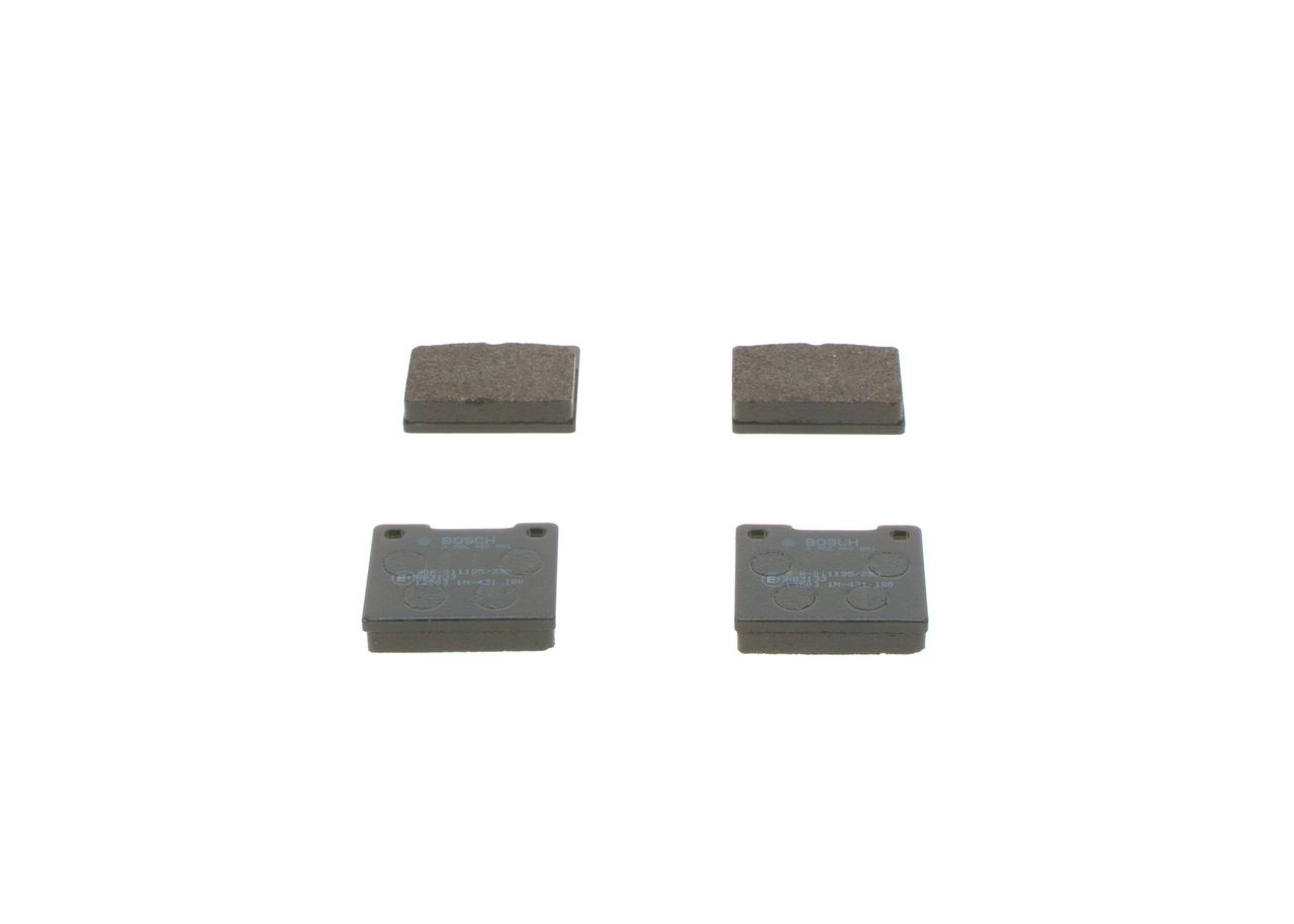 BOSCH 0 986 460 881 Brake pad set, disc brake