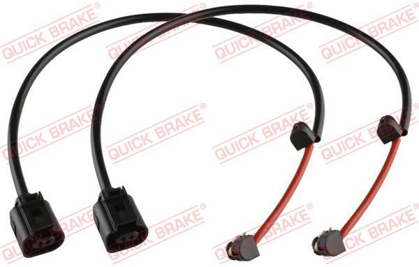 Warning Contact, brake pad wear