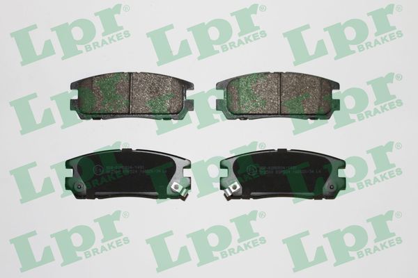 LPR 05P524 Brake pad set, disc brake