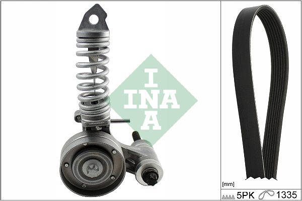 SCHAEFFLER INA 529 0295 10 V-ribbed belt set
