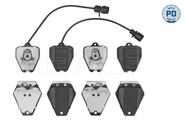 MEYLE 025 214 5218/PD Brake pad set, disc brake