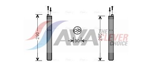 AVA CLEVER CHOICE AID298 Dryer, air conditioning