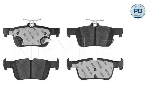 MEYLE 025 222 3116/PD Brake pad set, disc brake