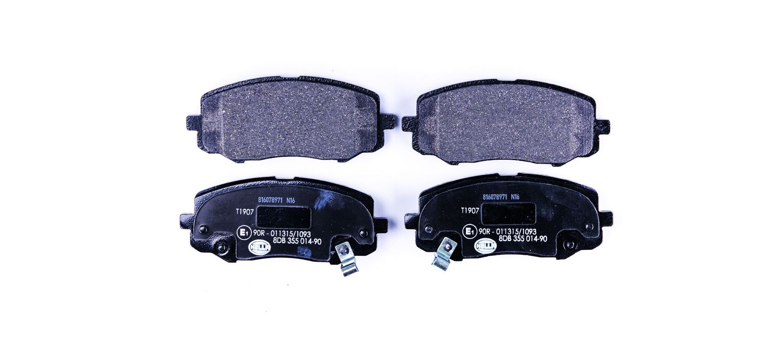 HELLA 8DB 355 014-901 Brake pad set, disc brake