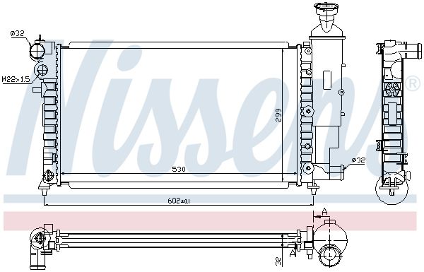 Radiator, engine cooling-5