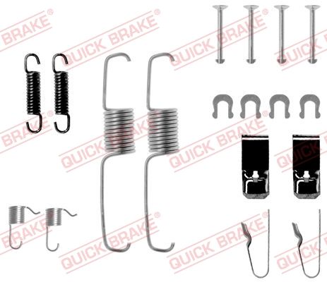 QUICK BRAKE 105-0534 Accessory kit, brake shoes