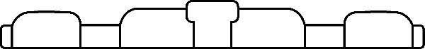 CORTECO 450108H Gasket, intake manifold