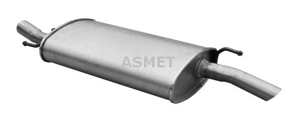 ASMET 07.126 Rear muffler