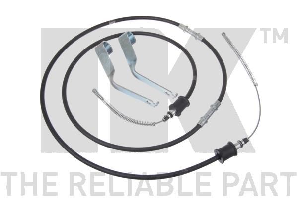 NK 9025104 Cable pull, parking brake