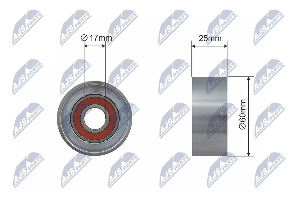 Tensioner Pulley, V-belt