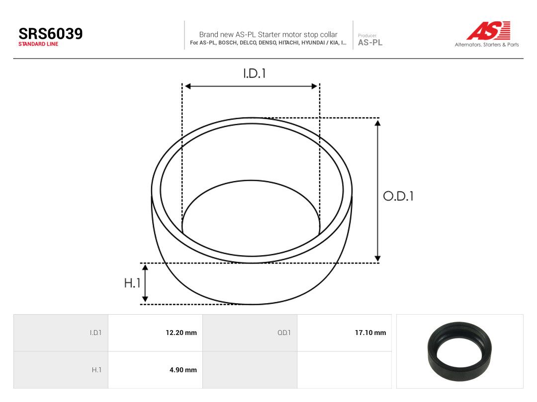 Repair Kit, starter-1