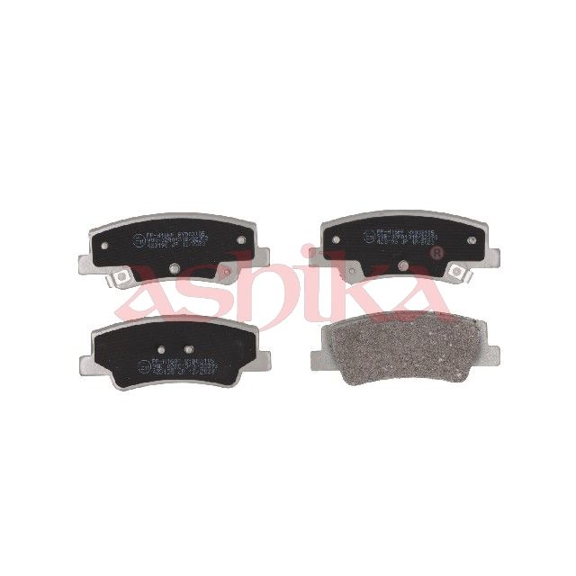 ASHIKA 51-0H-H16 Brake pad set, disc brake