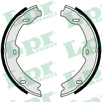 LPR 01068 Brake shoe set, parking brake