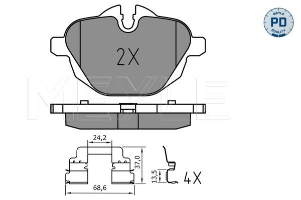 Brake Pad Set, disc brake-2