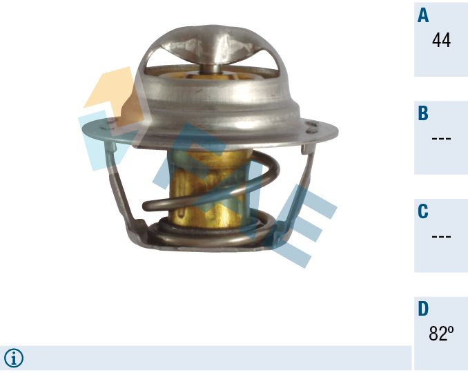 FAE 5204182 Thermostat, coolant