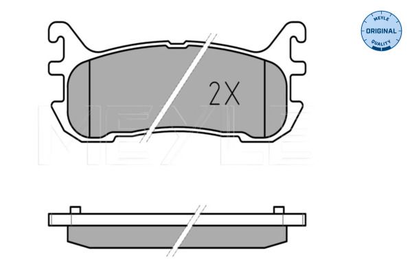 stabdžių trinkelių rinkinys, diskinis stabdys-2