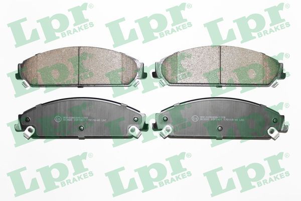 LPR 05P1401 Brake pad set, disc brake