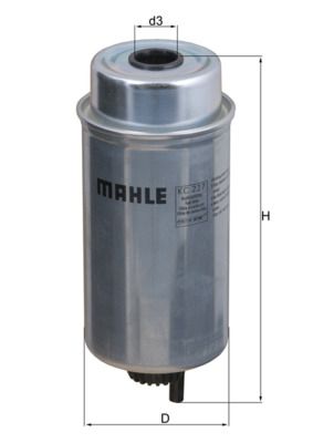 MAHLE KC 227 Fuel filter