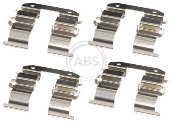 priedų komplektas, diskinių stabdžių trinkelės