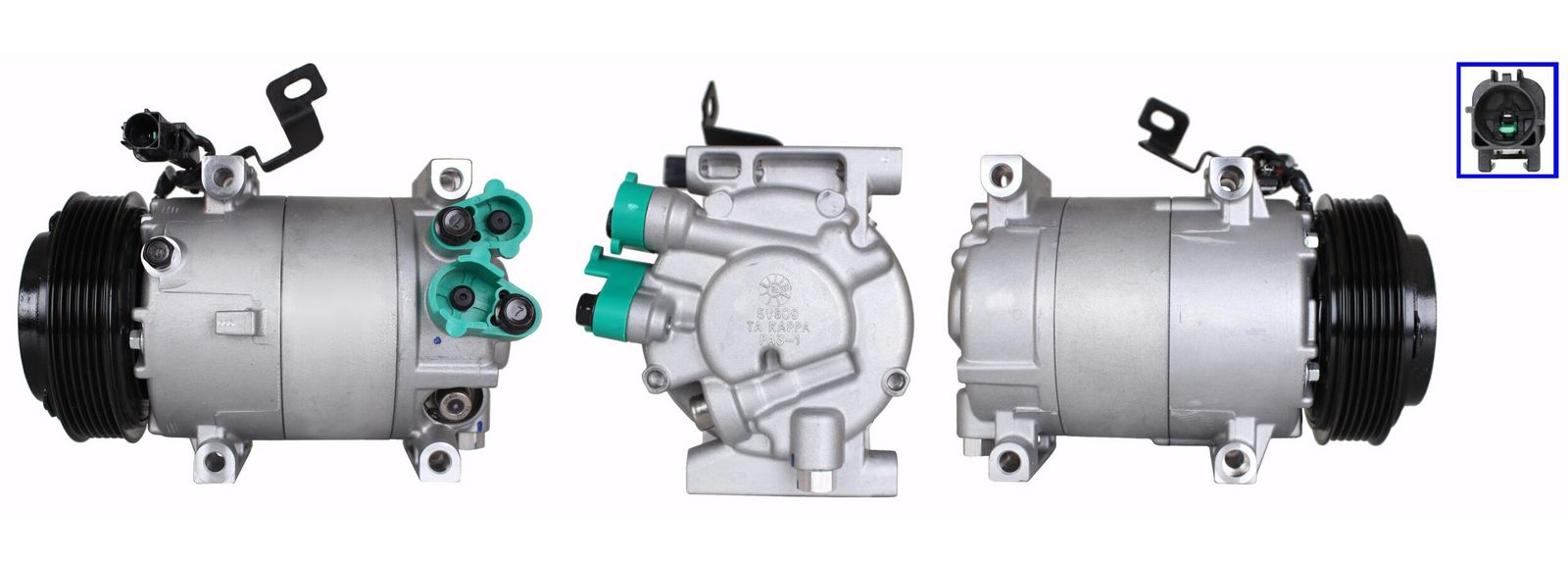 LUCAS ACP01318 Compressor, air conditioning