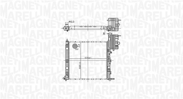 Radiator, engine cooling-1