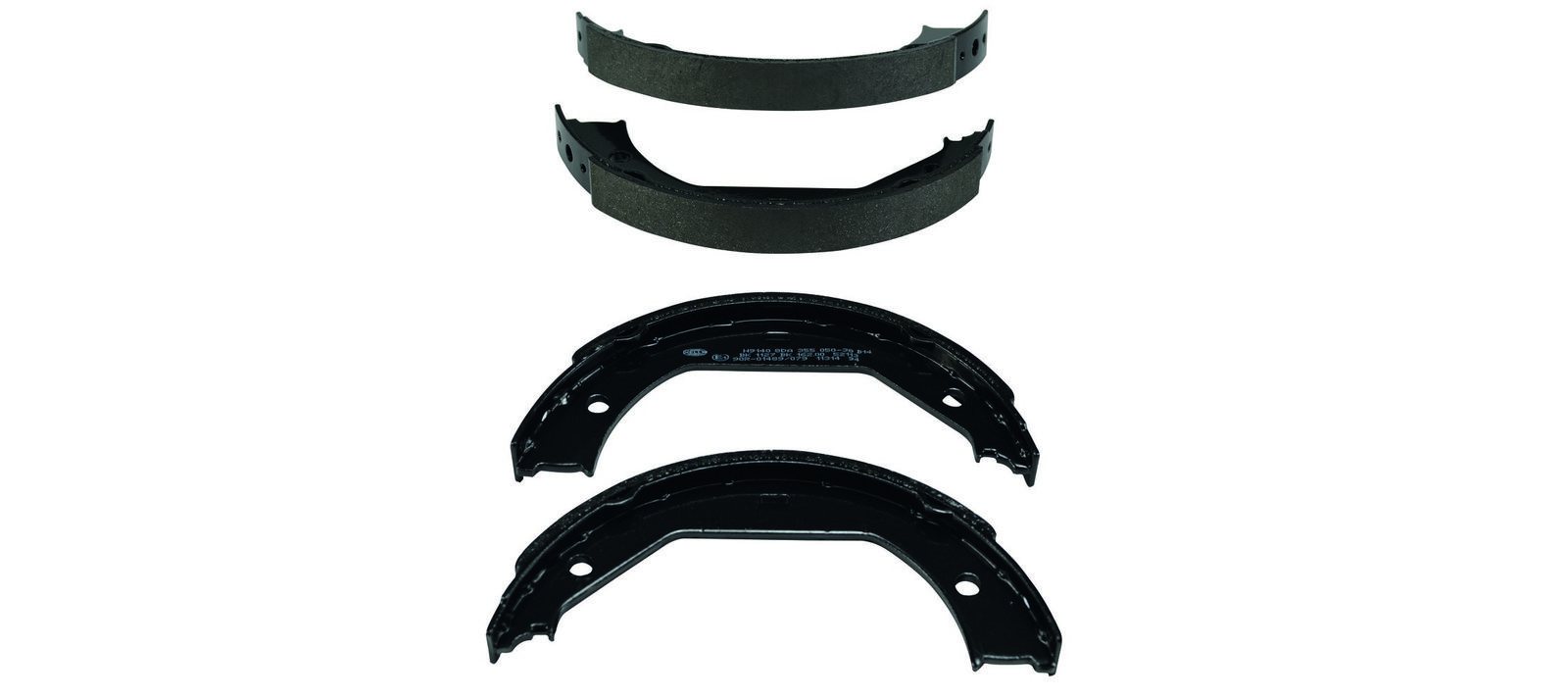 HELLA 8DA 355 050-381 Brake shoe set, parking brake