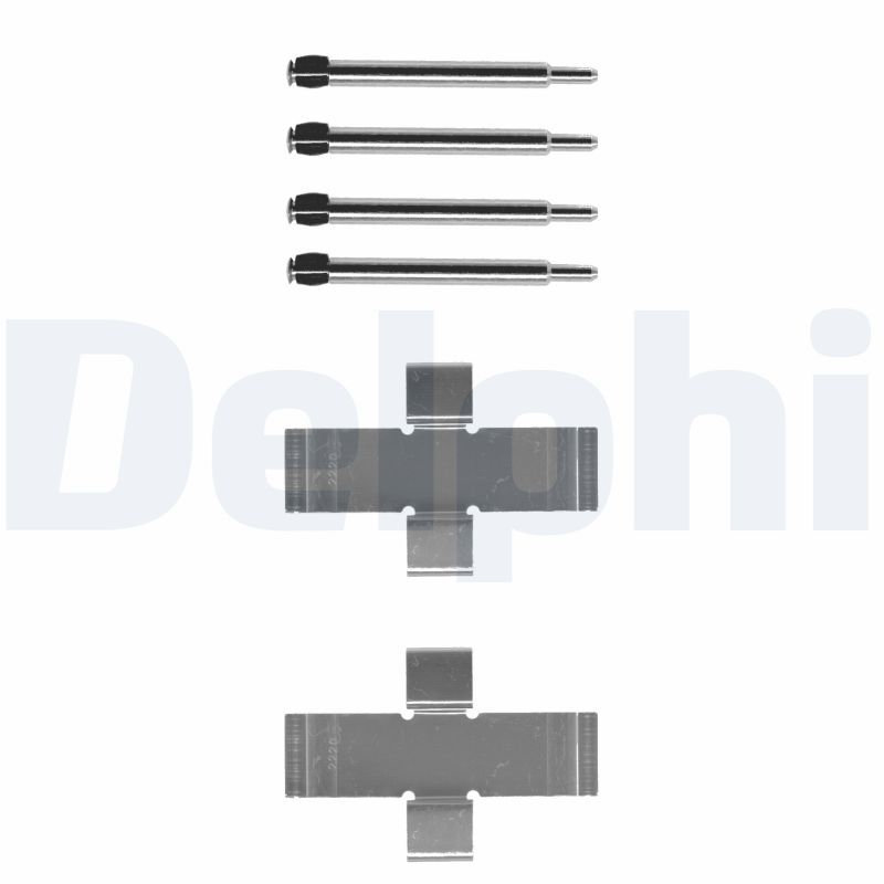 DELPHI LX0006 Accessory kit, disc brake pad