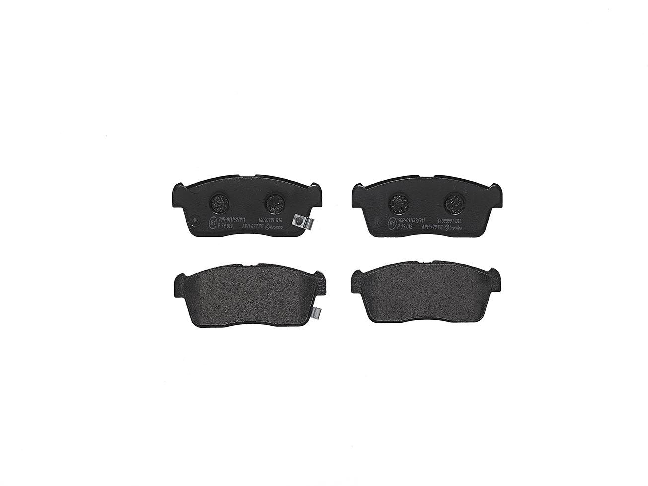BREMBO P 79 012 Brake pad set, disc brake