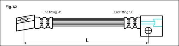 METZGER AUTOTEILE 4112811 Brake hose