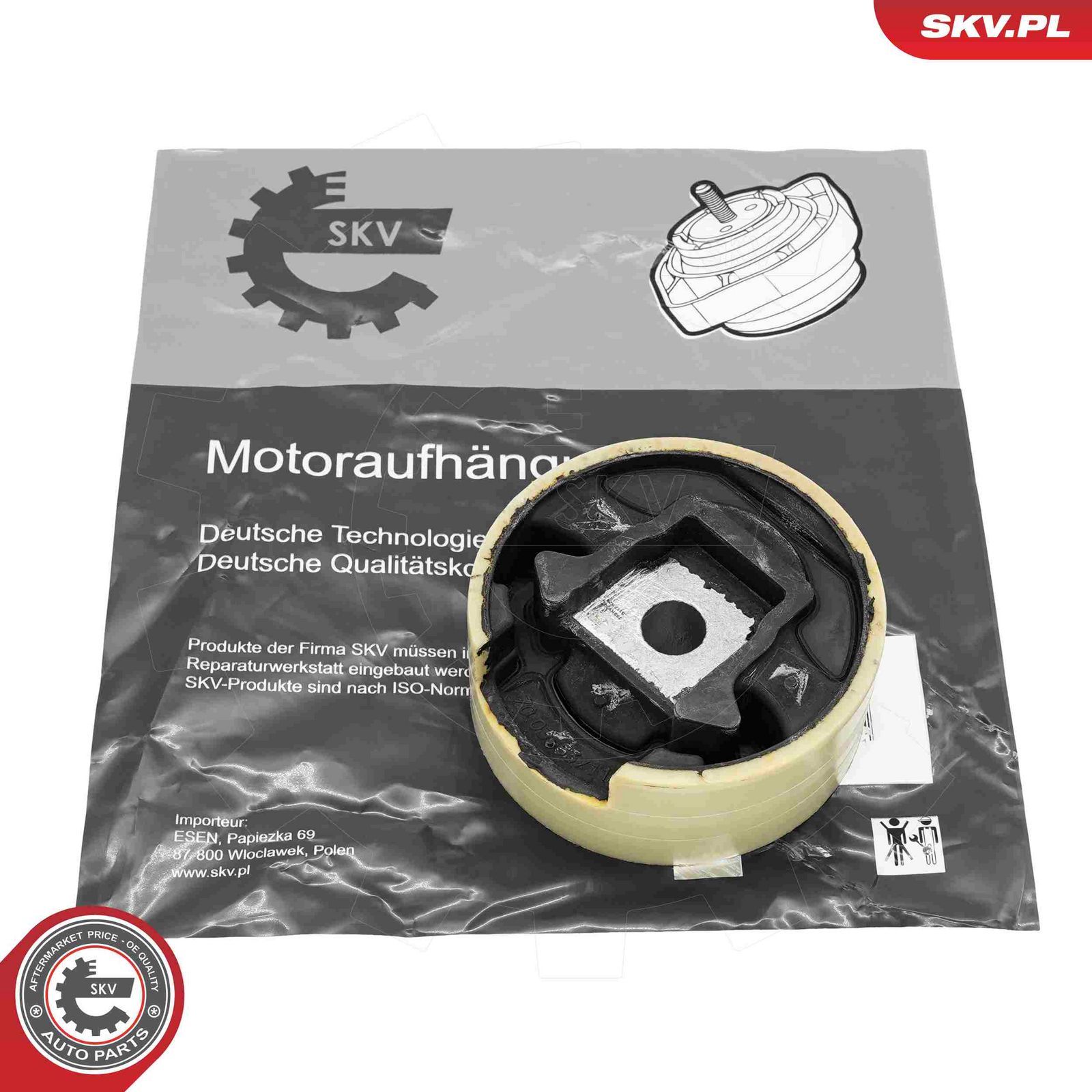 ESEN SKV 75SKV307 Mounting, engine
