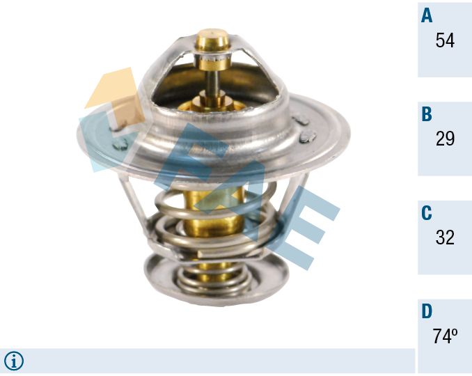 FAE 5300874 Thermostat, coolant