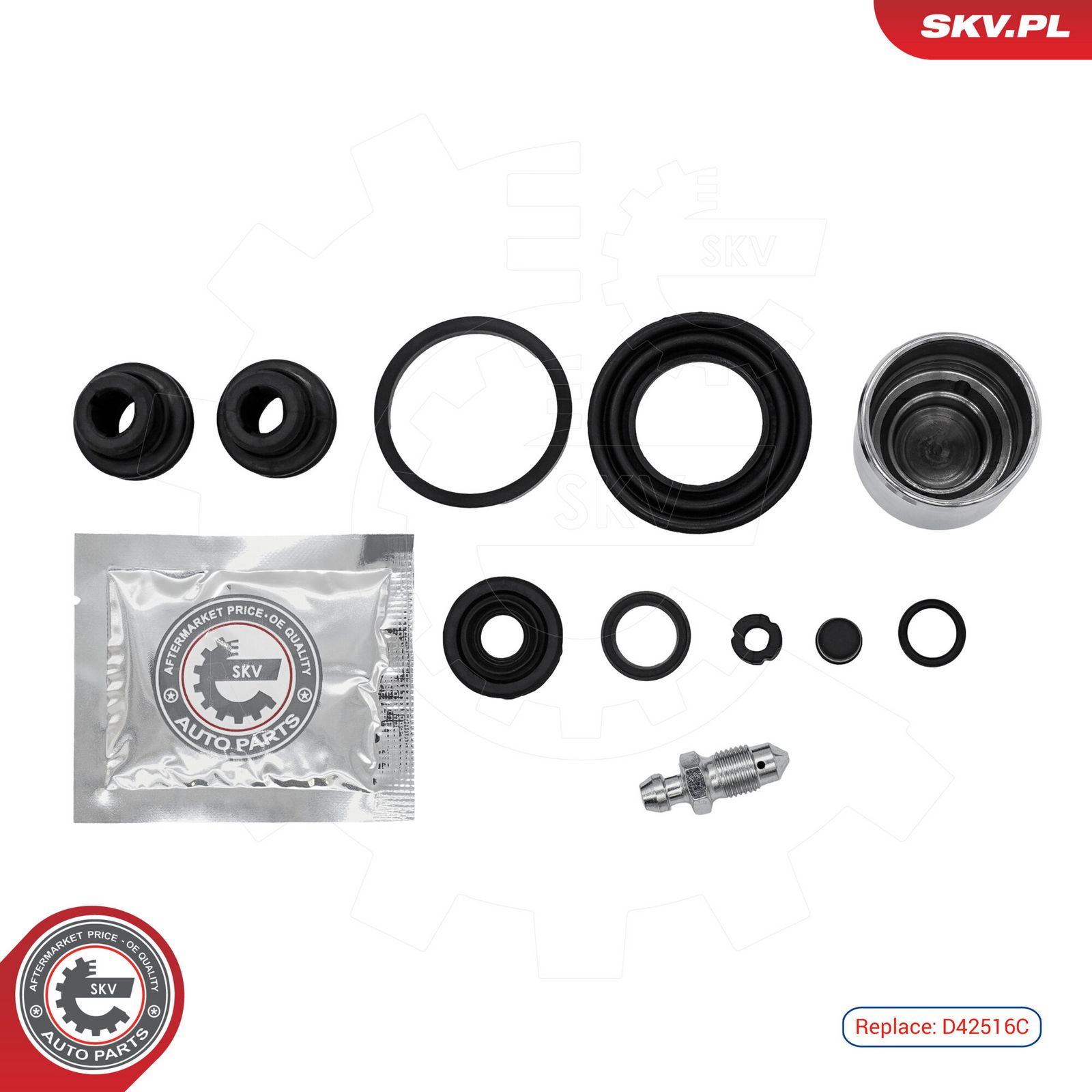 Repair Kit, brake caliper