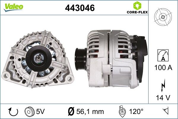 VALEO 443046 Alternator