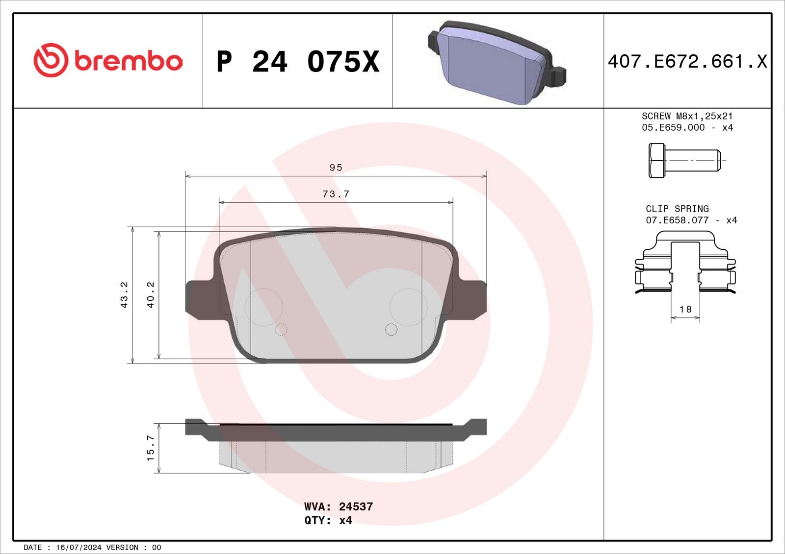 Brake Pad Set, disc brake-3