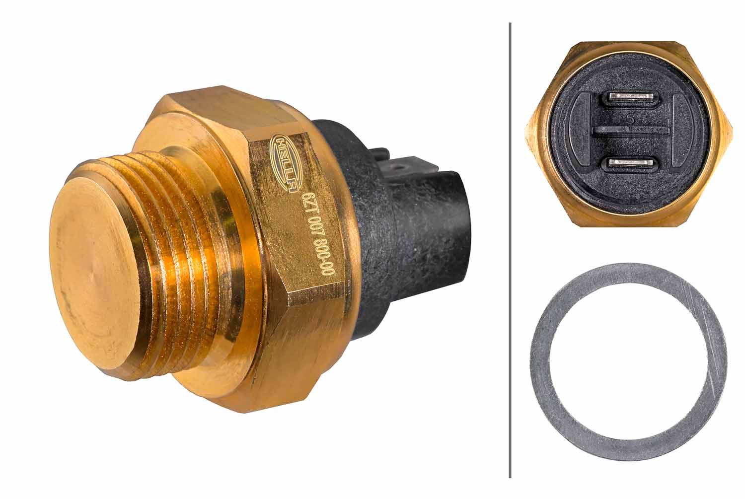 HELLA 6ZT 007 800-001 Temperature switch, radiator fan