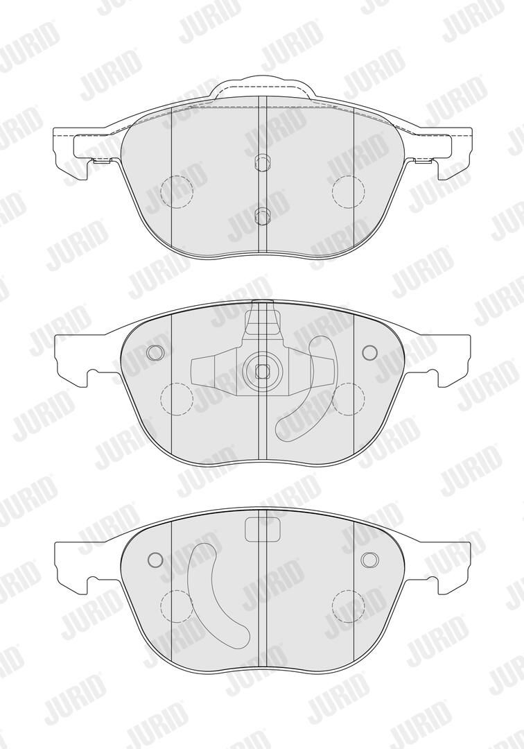 Brake Pad Set, disc brake-1
