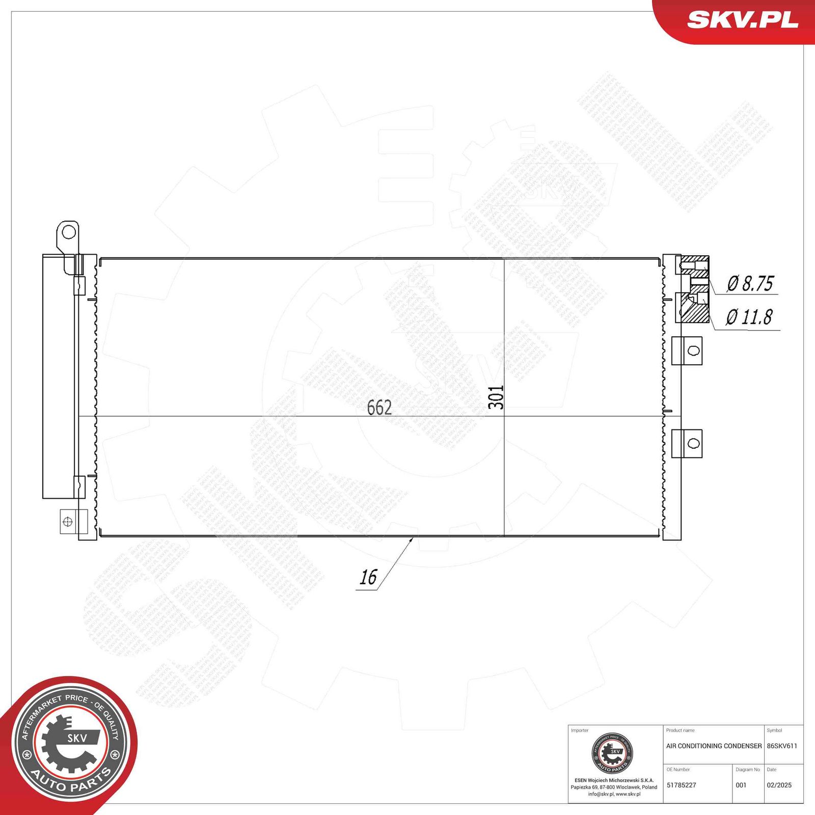 Condenser, air conditioning-5