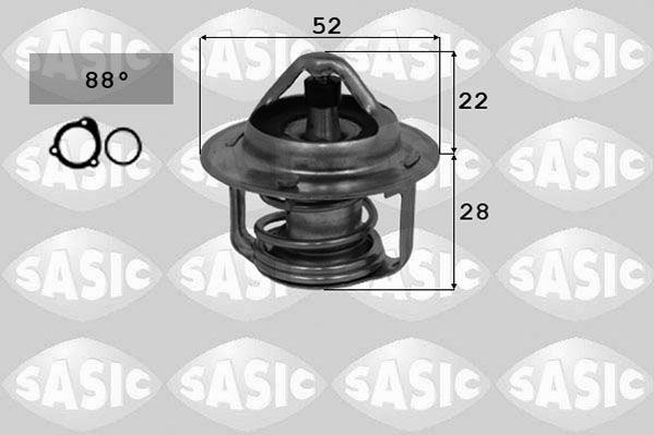 SASIC 3300009 Thermostat, coolant