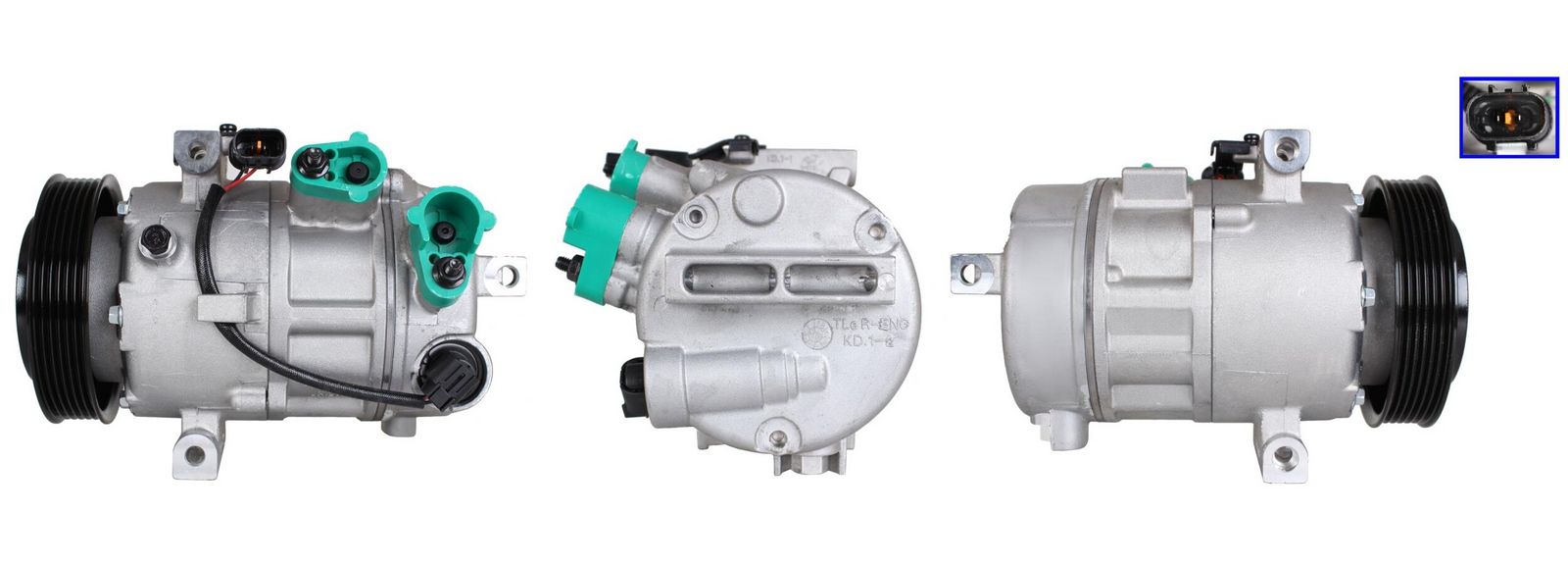 LUCAS ACP01232 Compressor, air conditioning
