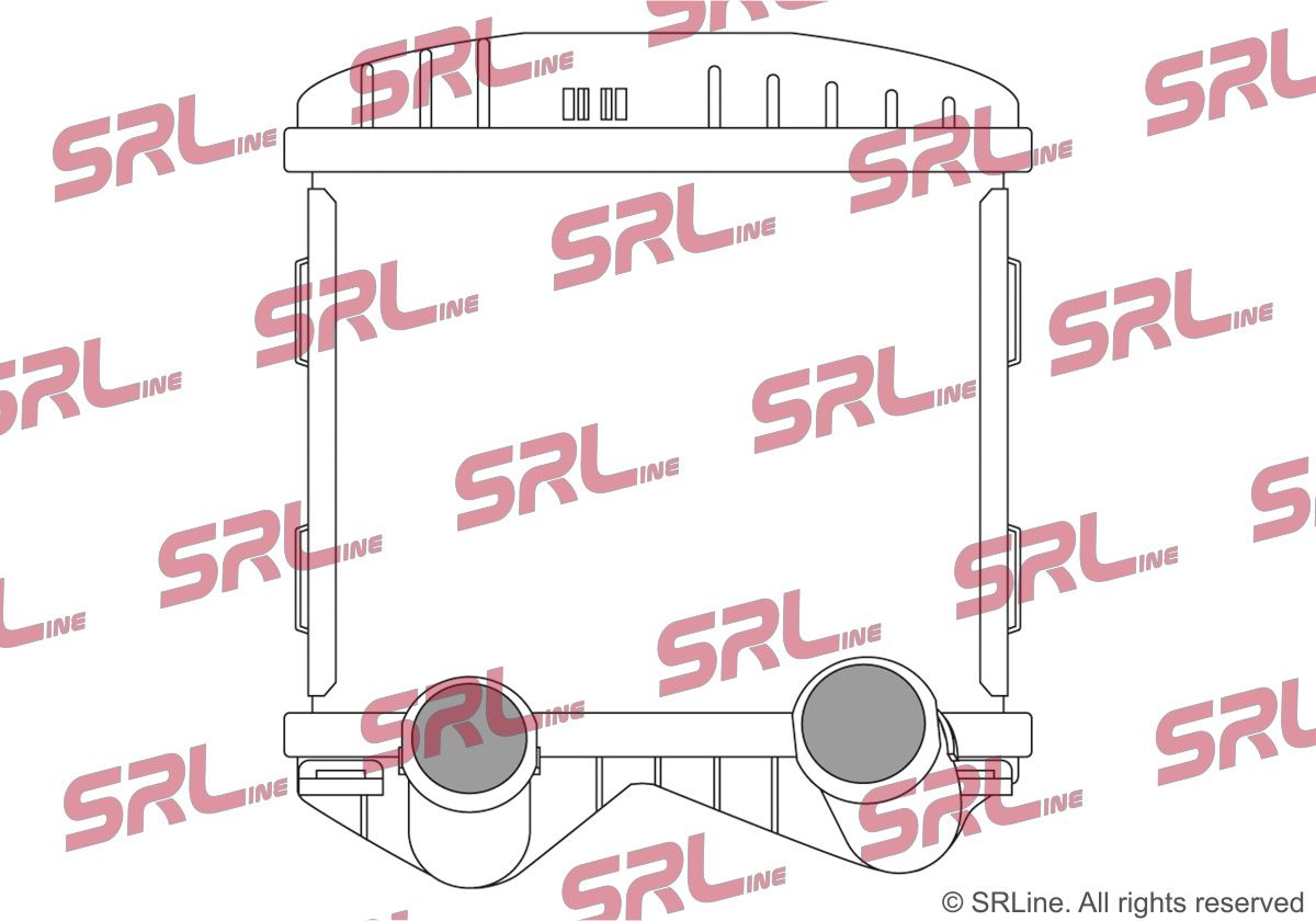 SRLINE 5095J8-1 Charge air cooler